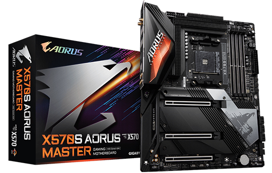 安価 ワタナベ Placa Mãe AM4 AMD X570, Chipset Master, Aorus X570S Gigabyte CPU